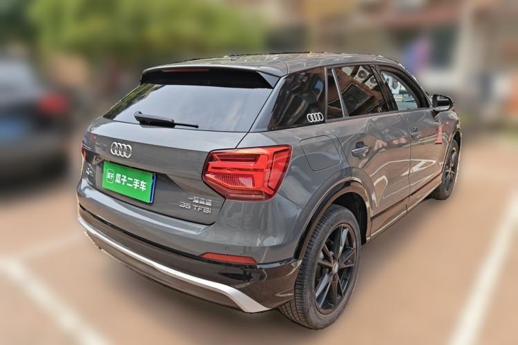 Used Audi Q2L 2021 35 TFSI Fashion Dynamic Model Rear Right 45 Deg