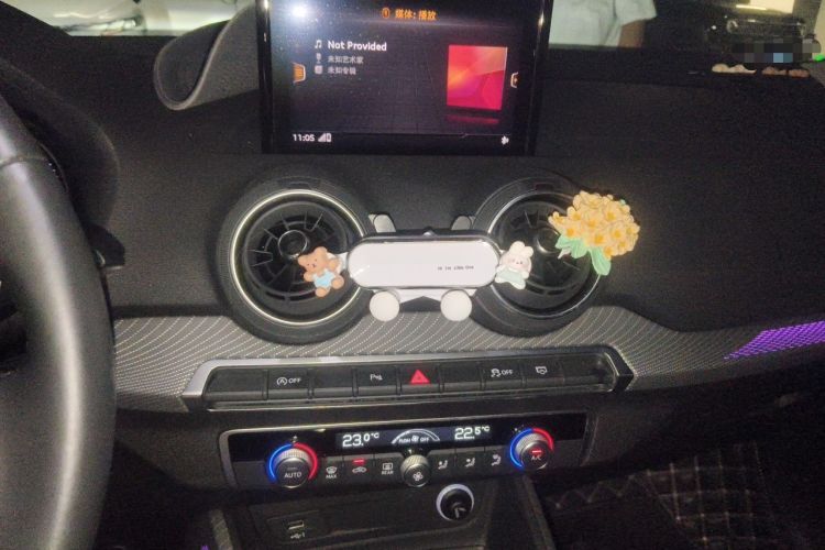 Used Audi Q2L 2021 35 TFSI Fashionable and Elegant Model Audio And AC Panel