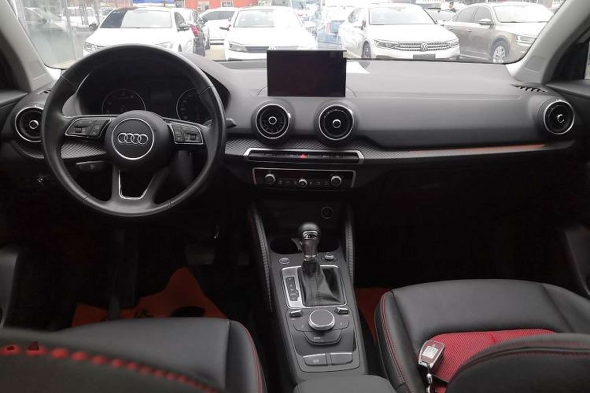 Used Audi Q2L 2021 35 TFSI Fashion Dynamic Model Center Console