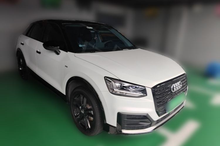 Used Audi Q2L 2021 35 TFSI Fashion Dynamic Model Front Right 45 Deg