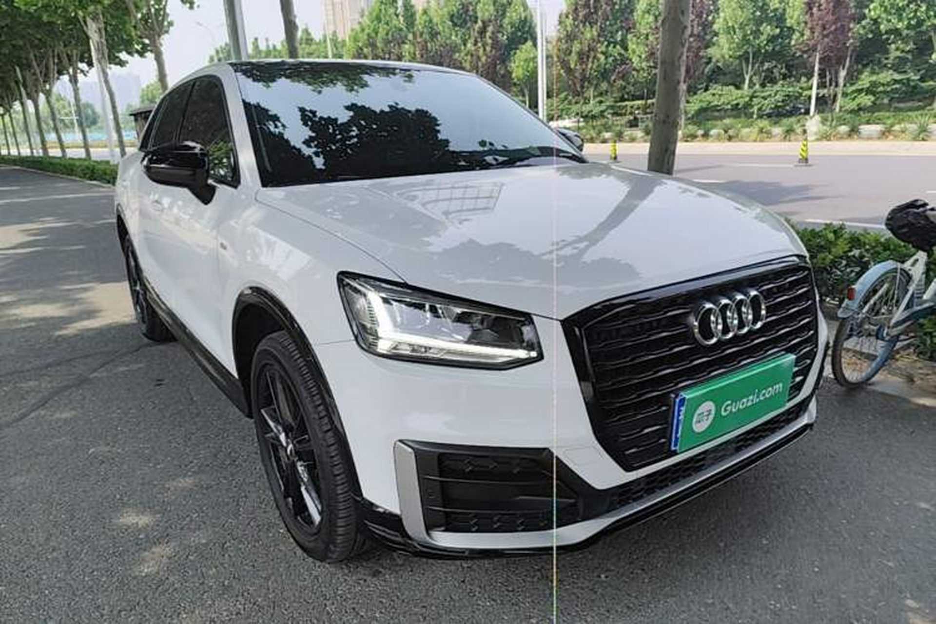 Used Audi Q2L 2021 35 TFSI Fashion Dynamic Model Front Right 45 Deg