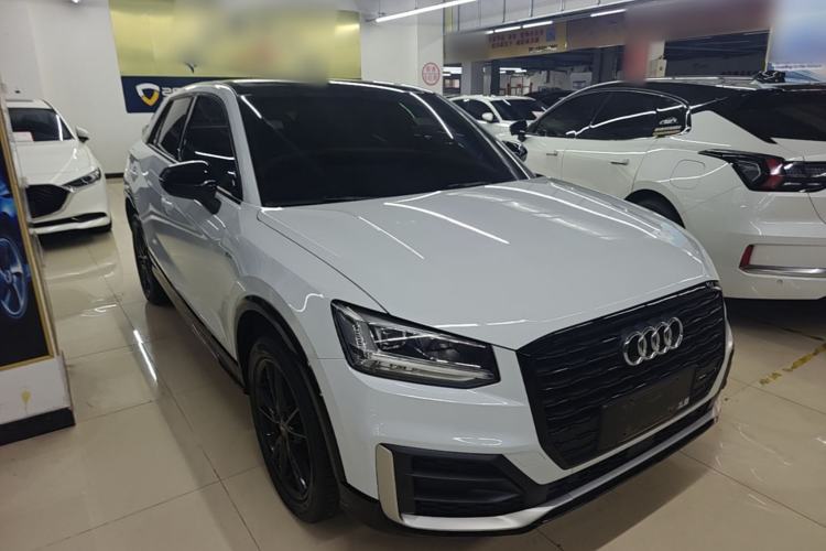 Used Audi Q2L 2021 35 TFSI Progressive Dynamic Edition Front Right 45 Deg