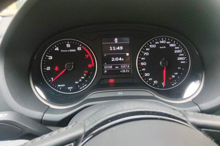 Used Audi Q2L 2021 35 TFSI Progressive Dynamic Edition Odometer Close Up
