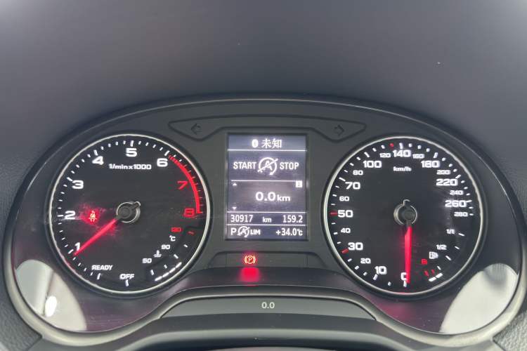 Used Audi Q2L 2021 35 TFSI Progressive Dynamic Edition Odometer Close Up