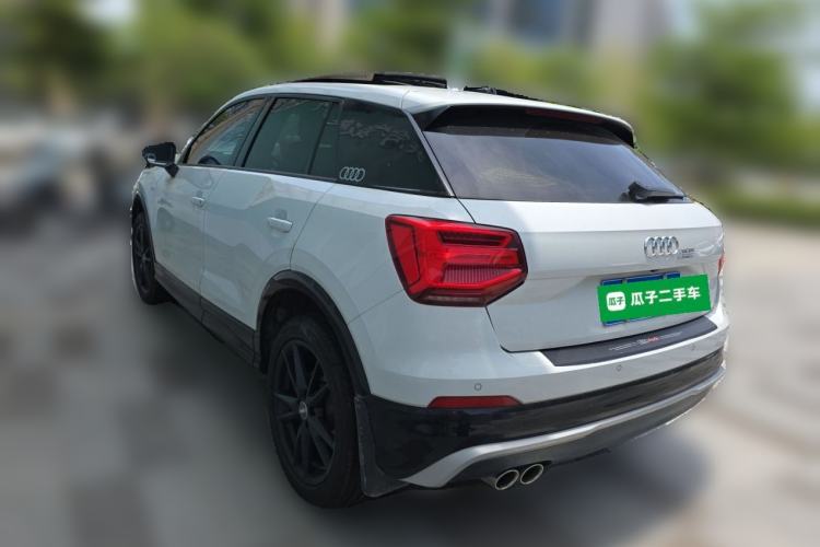 Used Audi Q2L 2021 35 TFSI Luxury Dynamic Model Rear Left 45 Deg