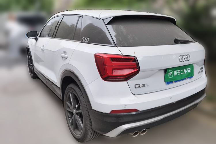 Used Audi Q2L 2021 35 TFSI Progressive Dynamic Edition Rear Left 45 Deg