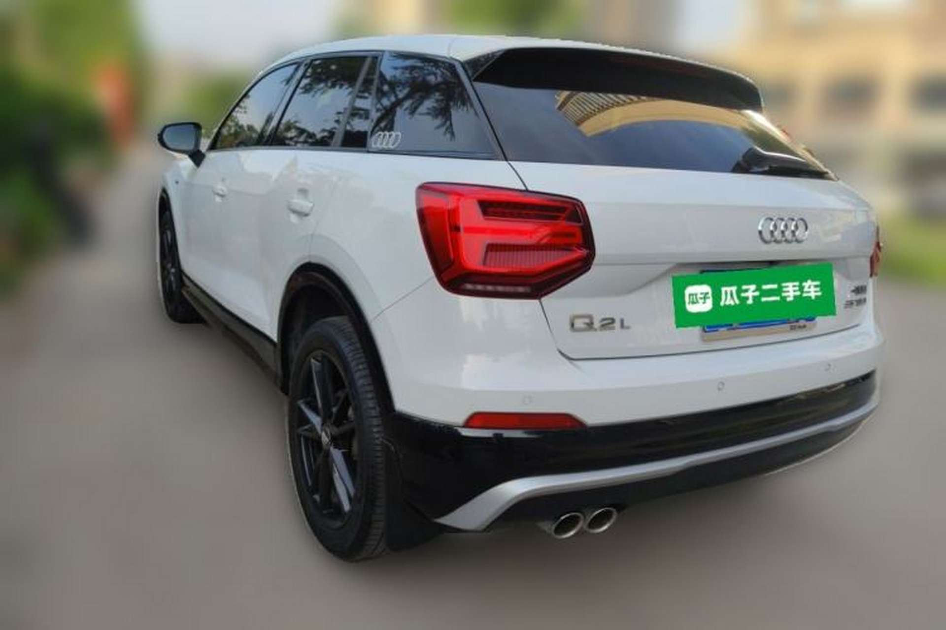 Used Audi Q2L 2021 35 TFSI Progressive Dynamic Edition Rear Left 45 Deg