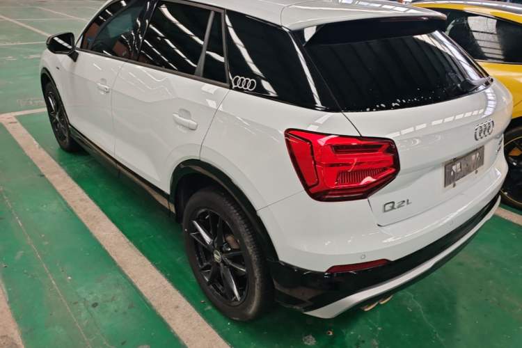 Used Audi Q2L 2021 35 TFSI Progressive Dynamic Edition Rear Left 45 Deg