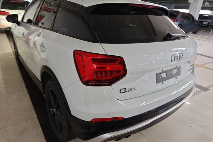 Used Audi Q2L 2021 35 TFSI Fashion Dynamic Model Rear Left 45 Deg