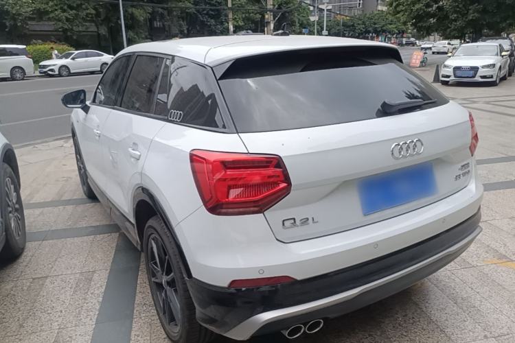 Used Audi Q2L 2021 35 TFSI Progressive Dynamic Edition Rear Left 45 Deg