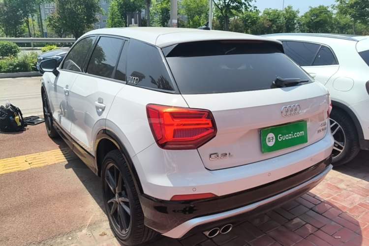 Used Audi Q2L 2021 35 TFSI Progressive Dynamic Edition Rear Left 45 Deg