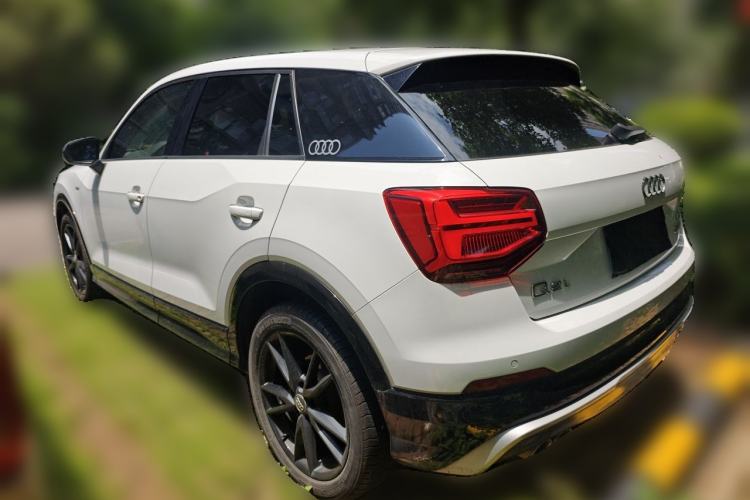 Used Audi Q2L 2021 35 TFSI Progressive Dynamic Edition Rear Left 45 Deg