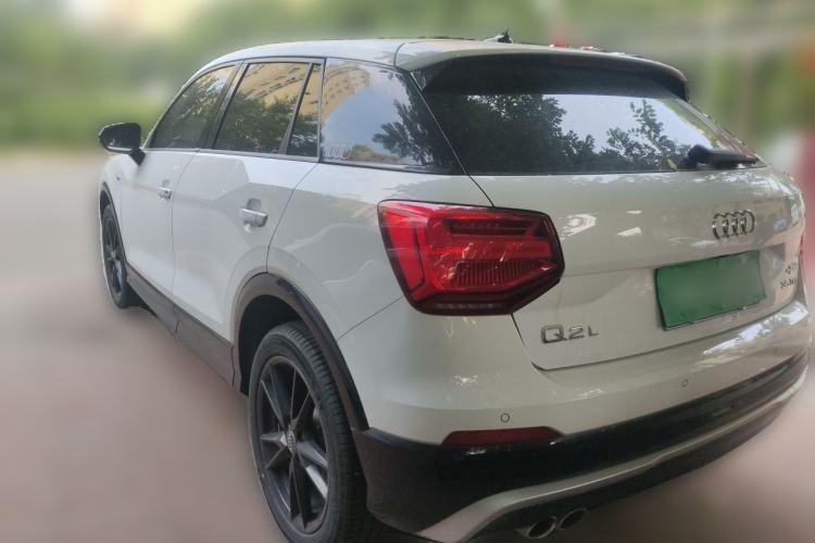 Used Audi Q2L 2021 35 TFSI Progressive Dynamic Edition Rear Left 45 Deg