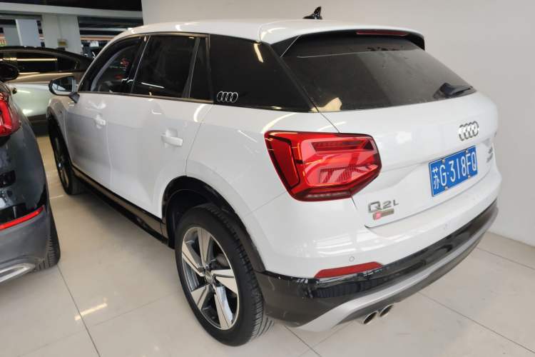 Used Audi Q2L 2021 35 TFSI Fashion Dynamic Model Rear Left 45 Deg