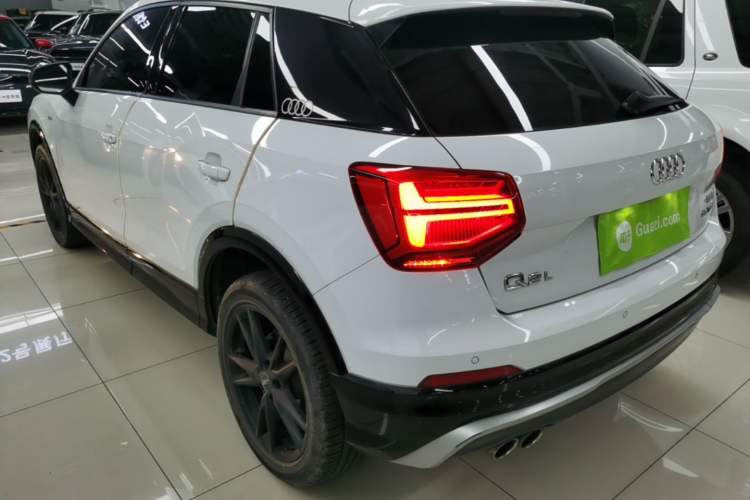 Used Audi Q2L 2021 35 TFSI Progressive Dynamic Edition Rear Left 45 Deg