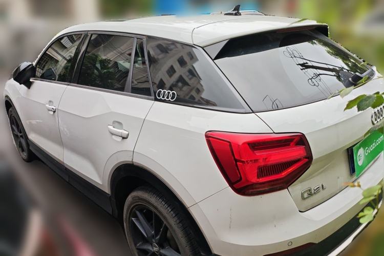 Used Audi Q2L 2021 35 TFSI Fashion Dynamic Model Rear Left 45 Deg