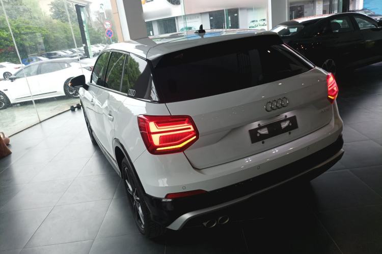 Used Audi Q2L 2021 35 TFSI Fashion Dynamic Model Rear Left 45 Deg