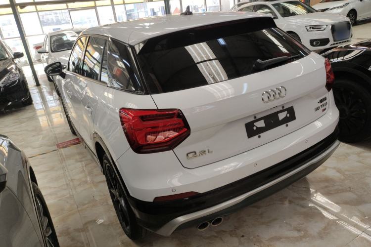 Used Audi Q2L 2021 35 TFSI Progressive Dynamic Edition Rear Left 45 Deg