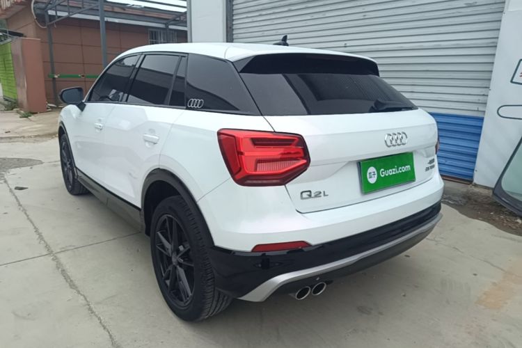 Used Audi Q2L 2021 35 TFSI Fashion Dynamic Model Rear Left 45 Deg