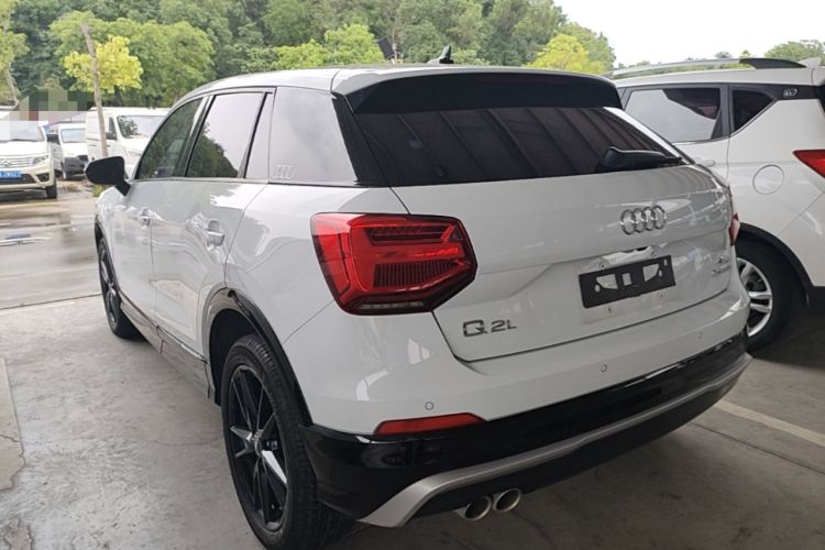 Used Audi Q2L 2021 35 TFSI Fashion Dynamic Model Rear Left 45 Deg