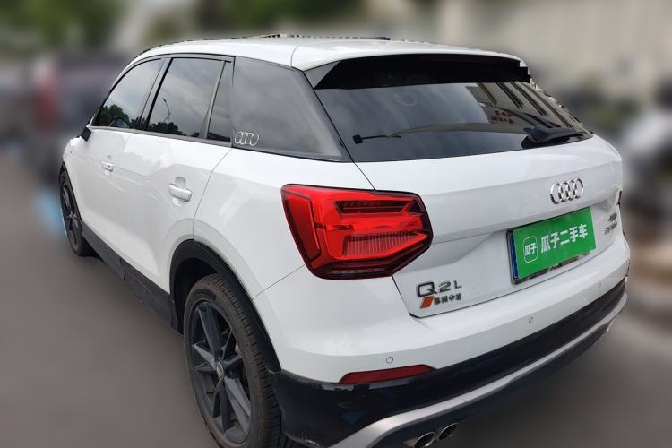 Used Audi Q2L 2021 35 TFSI Progressive Dynamic Edition Rear Left 45 Deg