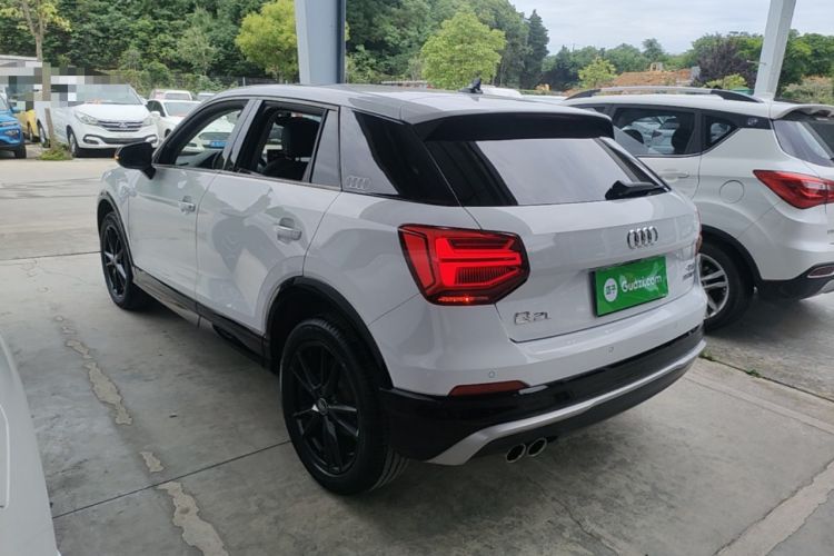 Used Audi Q2L 2021 35 TFSI Fashion Dynamic Model Rear Left 45 Deg