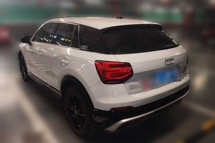 Used Audi Q2L 2021 35 TFSI Fashion Dynamic Model Rear Left 45 Deg