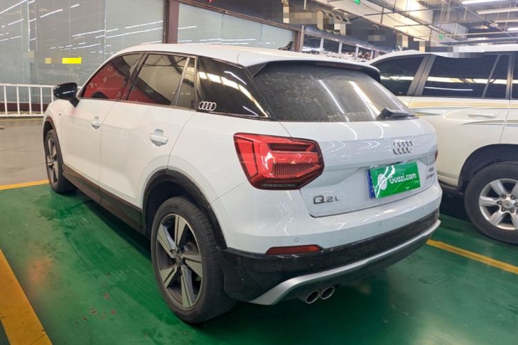 Used Audi Q2L 2021 35 TFSI Fashion Dynamic Model Rear Left 45 Deg