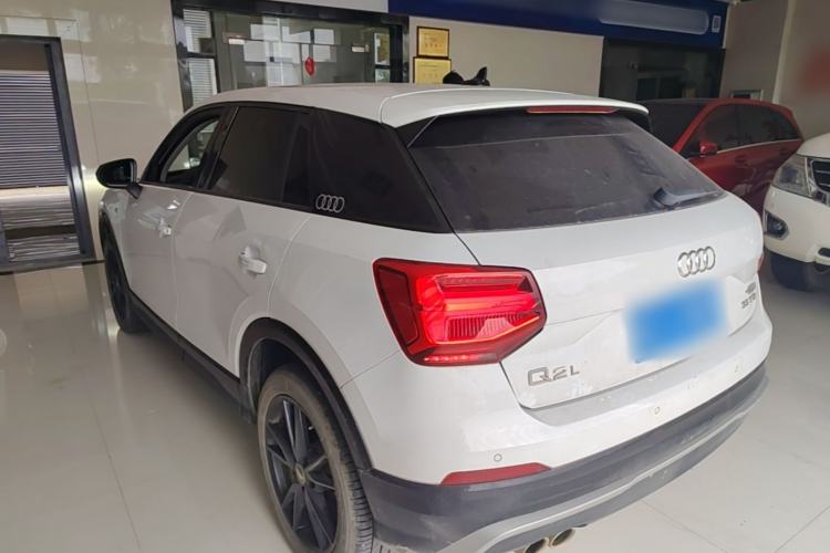 Used Audi Q2L 2021 35 TFSI Fashion Dynamic Model Rear Left 45 Deg