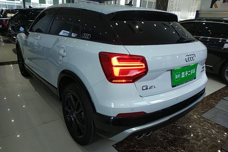 Used Audi Q2L 2021 35 TFSI Progressive Dynamic Edition Rear Left 45 Deg