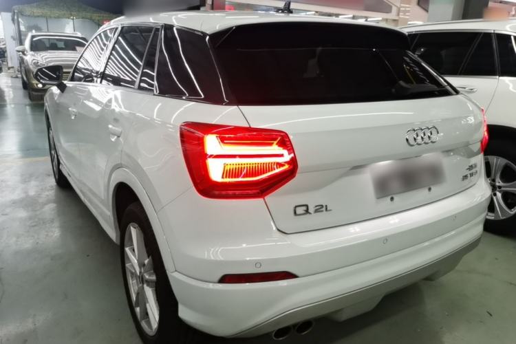 Used Audi Q2L 2021 35 TFSI Fashionable and Elegant Model Rear Left 45 Deg