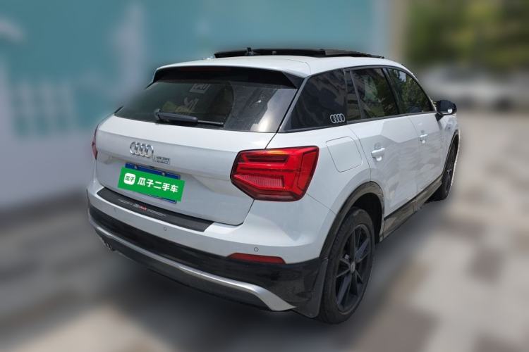 Used Audi Q2L 2021 35 TFSI Luxury Dynamic Model Rear Right 45 Deg