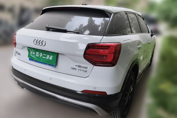 Used Audi Q2L 2021 35 TFSI Progressive Dynamic Edition Rear Right 45 Deg