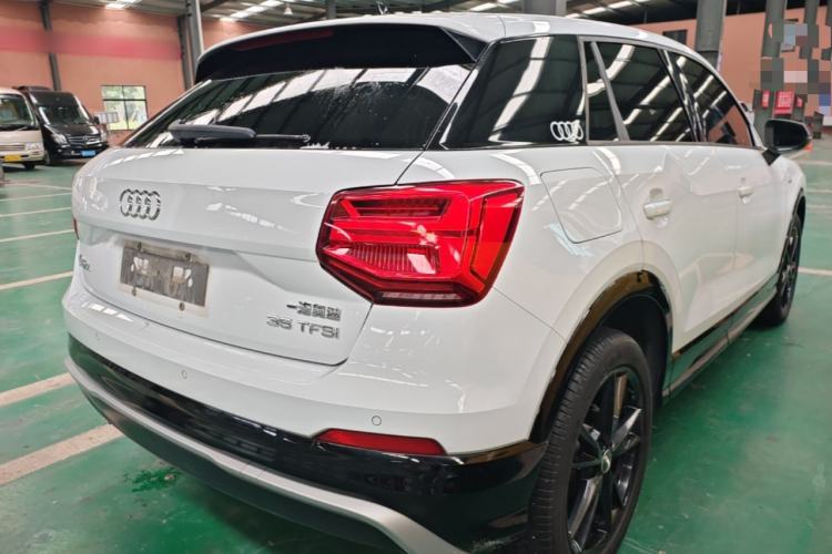 Used Audi Q2L 2021 35 TFSI Progressive Dynamic Edition Rear Right 45 Deg