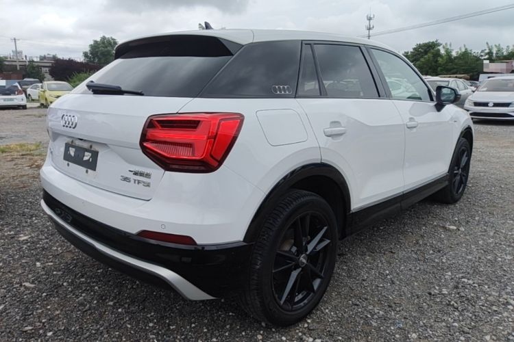 Used Audi Q2L 2021 35 TFSI Progressive Dynamic Edition Rear Right 45 Deg