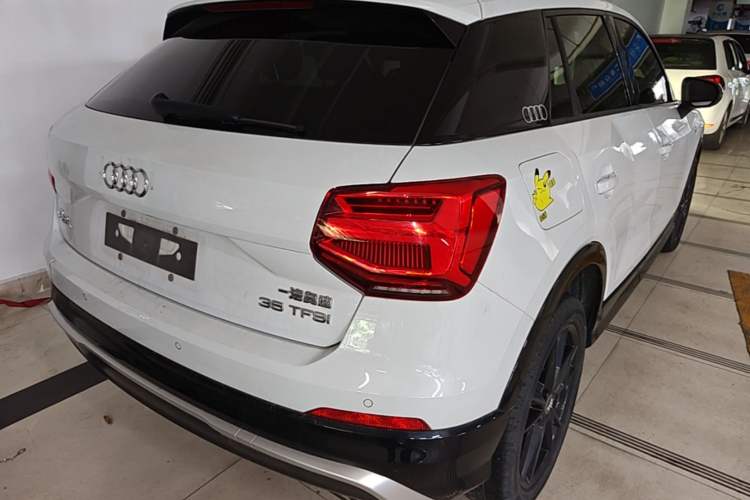 Used Audi Q2L 2021 35 TFSI Fashion Dynamic Model Rear Right 45 Deg