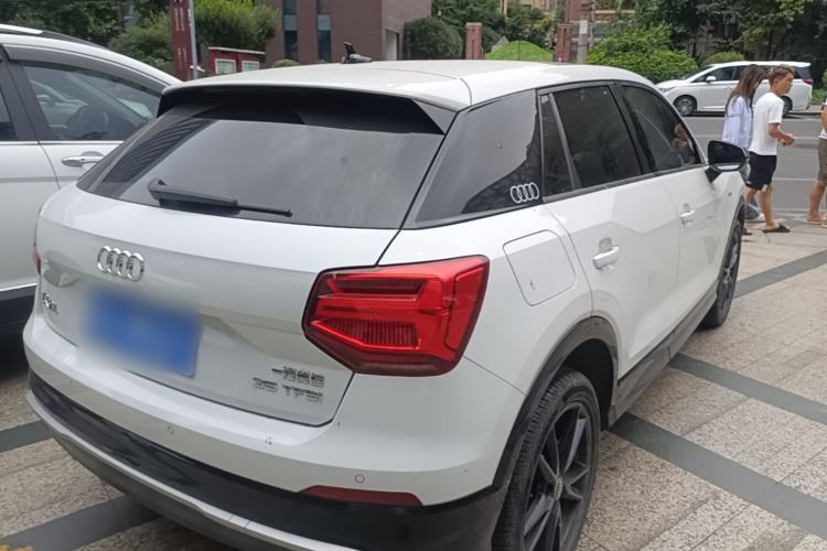 Used Audi Q2L 2021 35 TFSI Progressive Dynamic Edition Rear Right 45 Deg