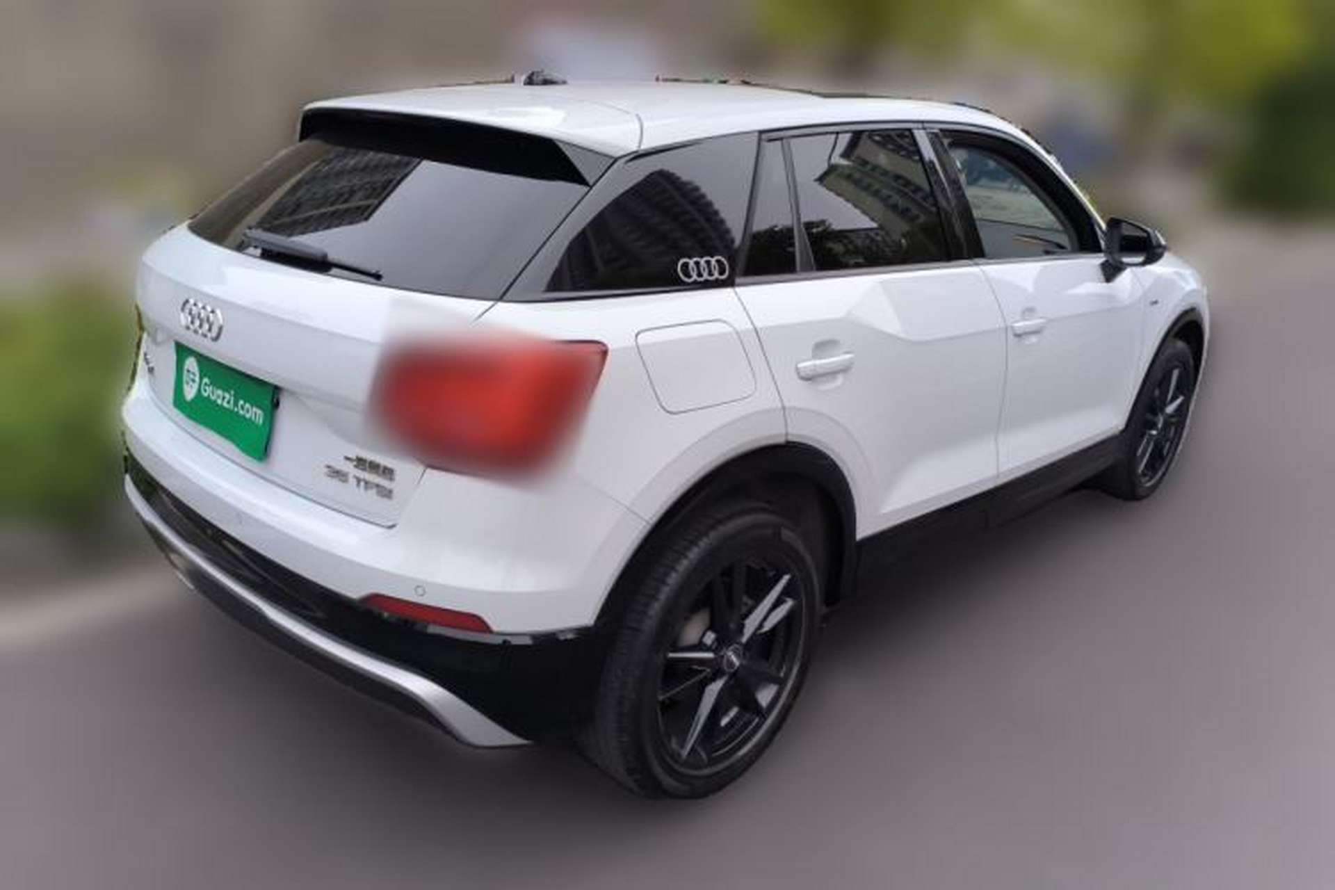 Used Audi Q2L 2021 35 TFSI Progressive Dynamic Edition Rear Right 45 Deg