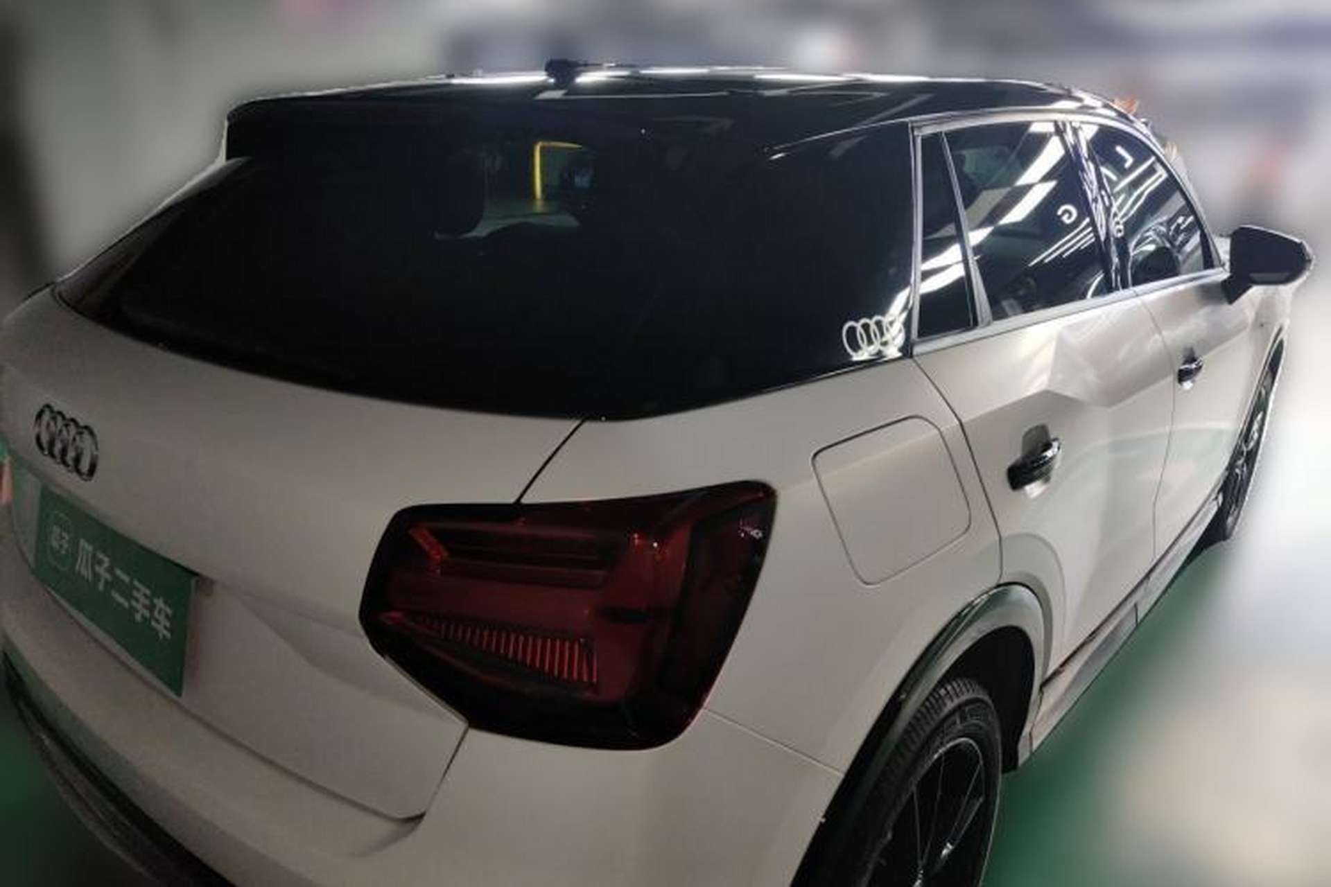 Used Audi Q2L 2021 35 TFSI Fashion Dynamic Model Rear Right 45 Deg