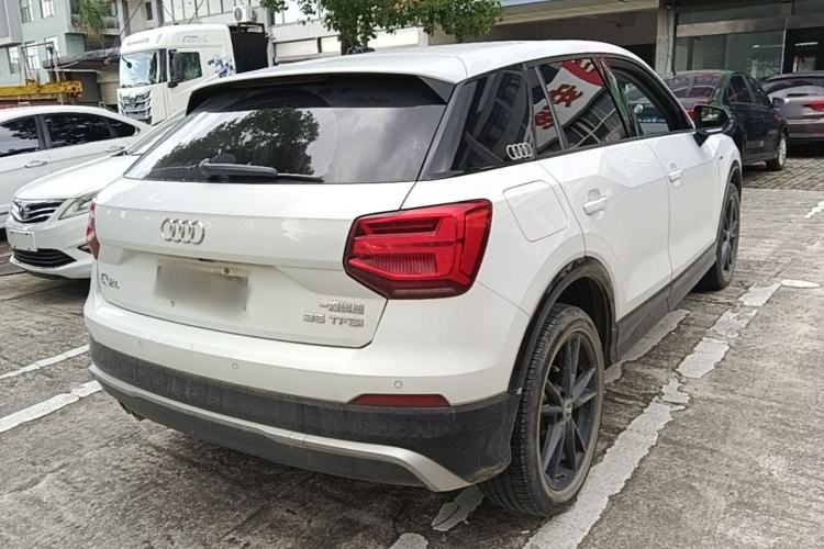 Used Audi Q2L 2021 35 TFSI Progressive Dynamic Edition Rear Right 45 Deg