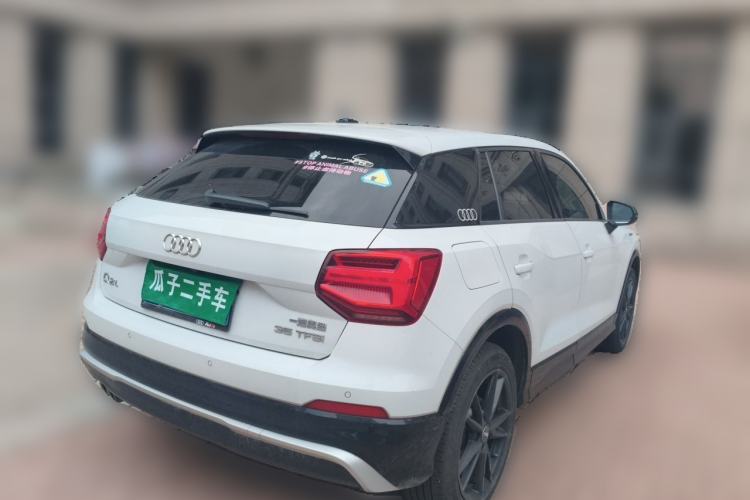Used Audi Q2L 2021 35 TFSI Progressive Dynamic Edition Rear Right 45 Deg
