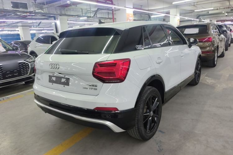 Used Audi Q2L 2021 35 TFSI Progressive Dynamic Edition Rear Right 45 Deg