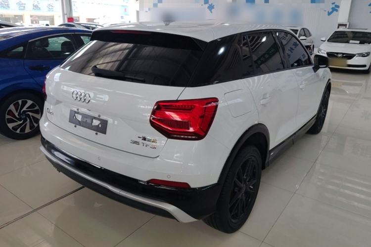Used Audi Q2L 2021 35 TFSI Fashion Dynamic Model Rear Right 45 Deg