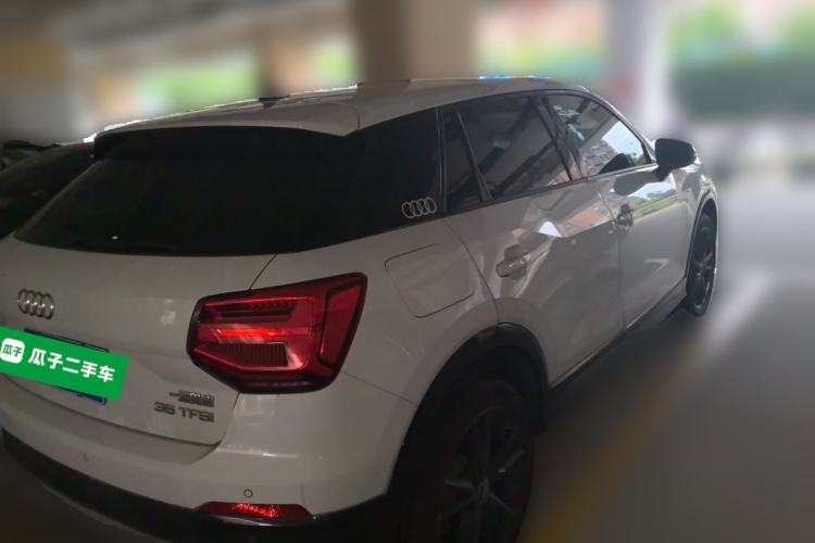 Used Audi Q2L 2021 35 TFSI Progressive Dynamic Edition Rear Right 45 Deg
