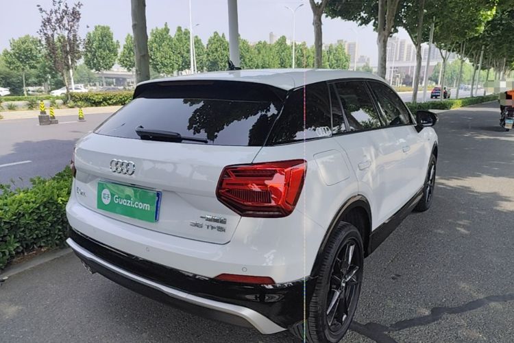 Used Audi Q2L 2021 35 TFSI Fashion Dynamic Model Rear Right 45 Deg