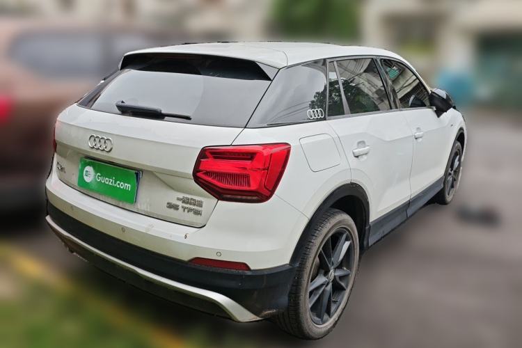 Used Audi Q2L 2021 35 TFSI Fashion Dynamic Model Rear Right 45 Deg