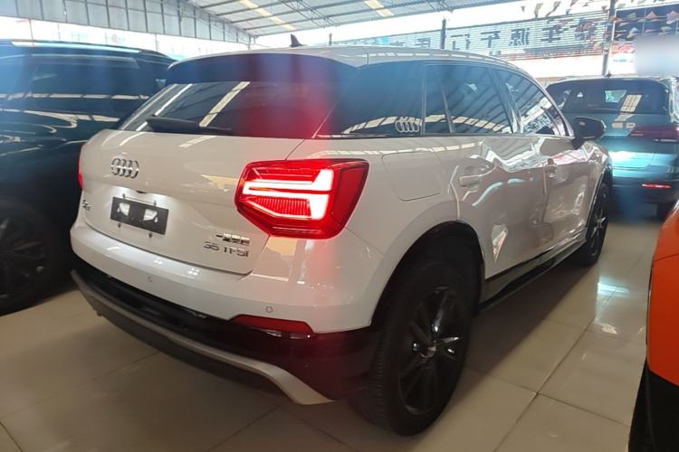 Used Audi Q2L 2021 35 TFSI Progressive Dynamic Edition Rear Right 45 Deg