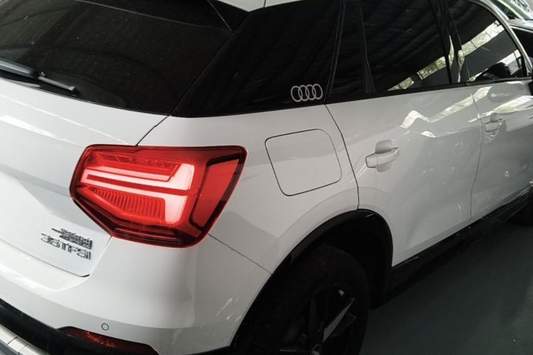 Used Audi Q2L 2021 35 TFSI Fashion Dynamic Model Rear Right 45 Deg