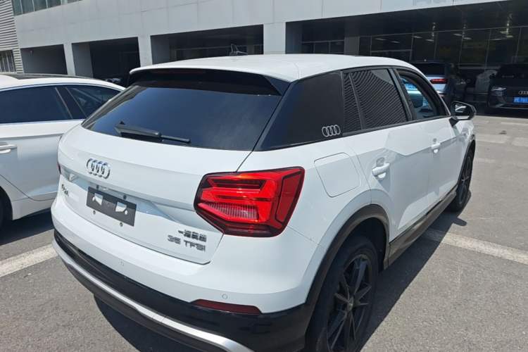 Used Audi Q2L 2021 35 TFSI Progressive Dynamic Edition Rear Right 45 Deg