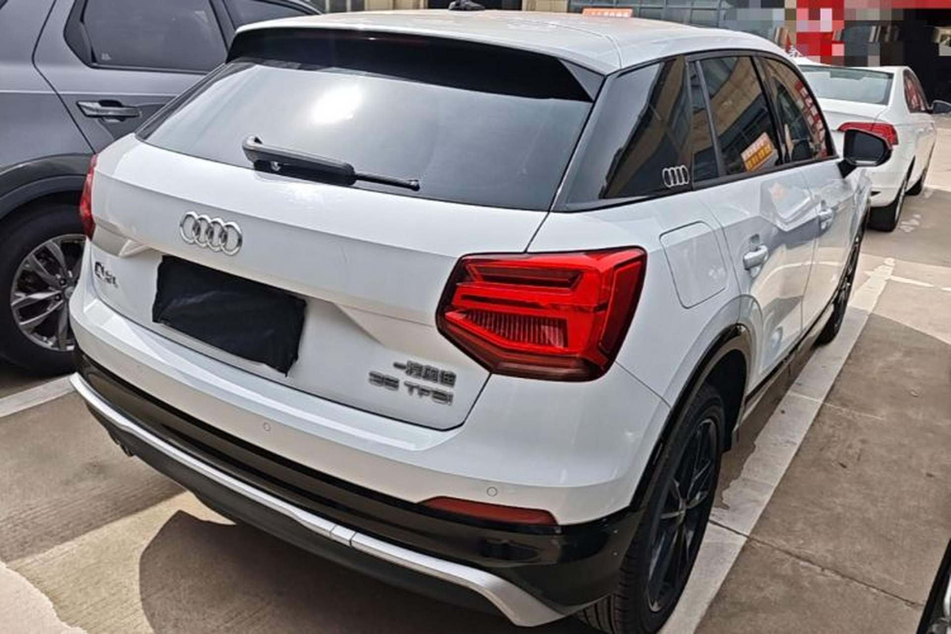 Used Audi Q2L 2021 35 TFSI Progressive Dynamic Edition Rear Right 45 Deg